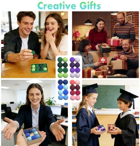 Magnetic Sensory Fidget Balls (8PCS), Weighted Magnet Balls Fidget Toys