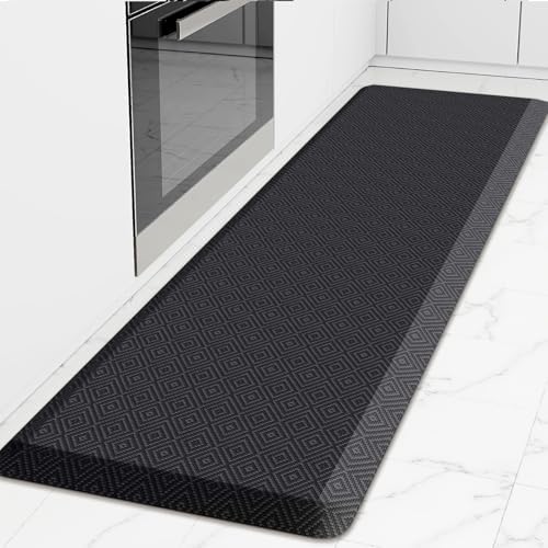 Anti-Fatigue Kitchen Mats for Floor Standing and Comfort Desk Mats 70"x24"