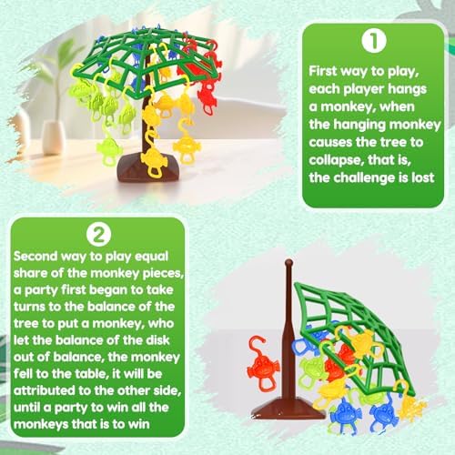 Monkey Balance Tree Game, Two-Player Balance Tree Game for Office