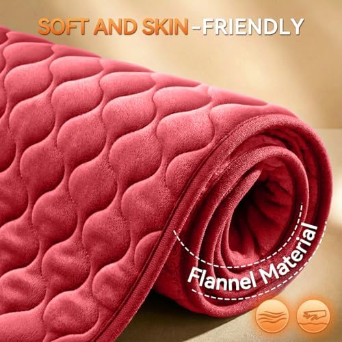 Focbeo King Size Heating Pad for Back 32"x24" Extra Large Heat Pad