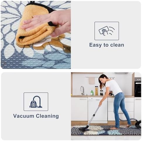 KIMODE Anti Fatigue Kitchen Mats for Floor Cushioned Kitchen Runner Rugs