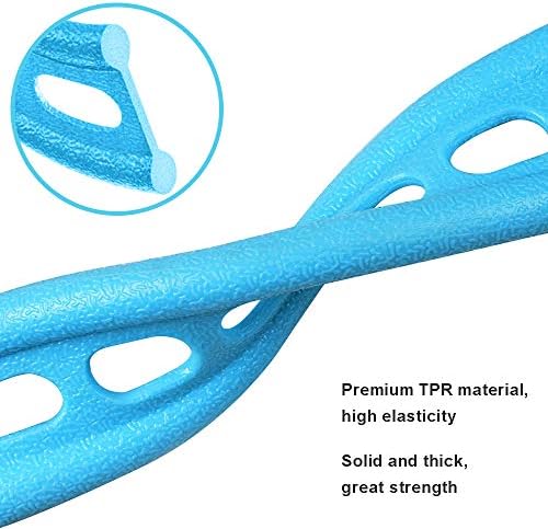 Pedal Resistance Bands with Handles Exercise Bands Multifunction Tension Rope Fitness for Working Out Arm Abs Legs Stretch Bands