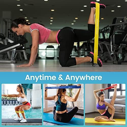 WIKDAY Resistance Bands for Working Out with Door Anchor