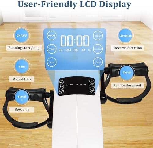Motorized Pedal Exerciser for Seniors with Leg Support