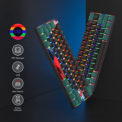 Owpkeenthy 60% Wired Mechanical Keyboard