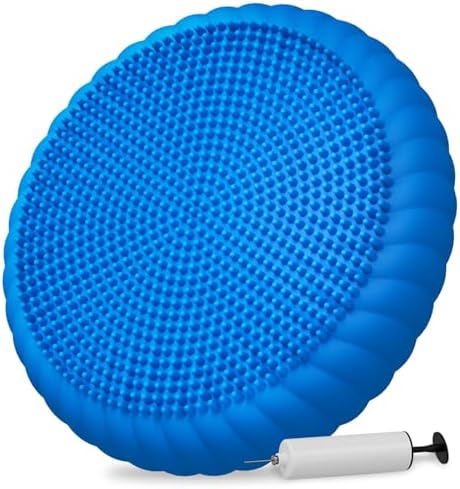 Wobble Cushion with Inflation Pump - Wiggle Seat Balance Disc