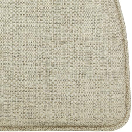 Klear Vu Raindrop The Gripper Non Slip Chair Cushions, Soft & Comfortable Seat Pad, Sitting Pillow for Kitchen, Dining or Office, 8 Count (Pack of 1), Linen