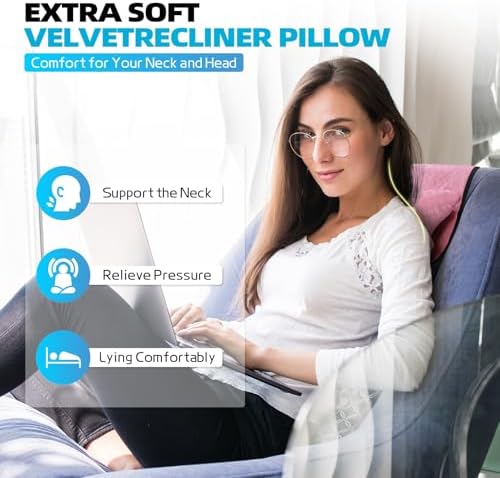 Recliner Head Pillow for Neck, Recliner Pillow for Headrest, Sofa, Chair