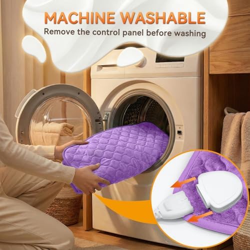 Focbeo King Size Heating Pad for Back 32"x24" Extra Large Heat Pad