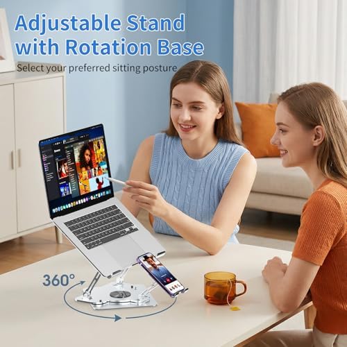 Laptop Cooling Pad with Detachable Fan & Cooler Cooling Laptop Stand Gray