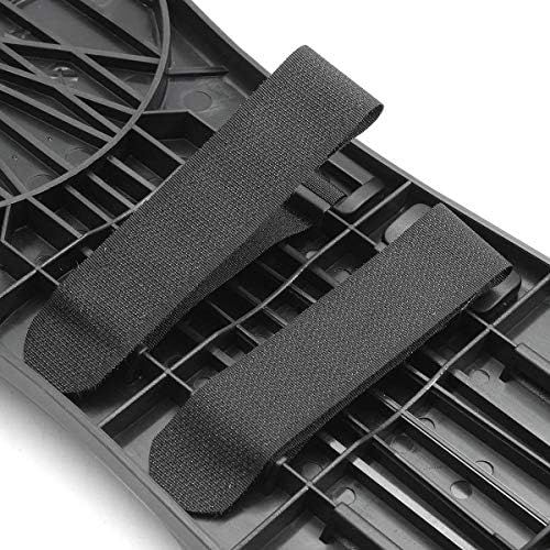 Home Office Computer Arm Rest Chair Armrest Mouse Pad Mat Wrist Support Black (Please Measure Chair arm Rest Size and Confirm Our Straps Size Before Ordering)