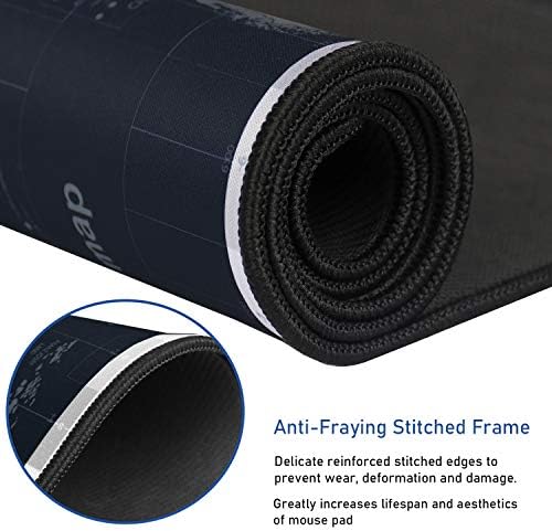 Gaming Mouse Pad, Non-Slip Spill-Resistant Large Extended Desk Mouse Pad