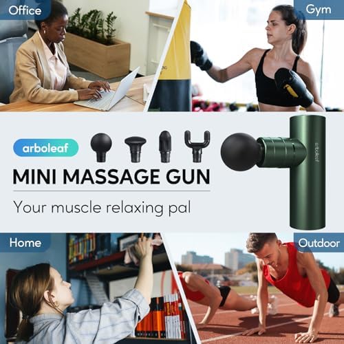 arboleaf Mini Massage Gun Deep Tissue, Portable Percussion Muscle Massager