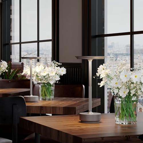 Cordless LED Table Lamps, Built-in 5000mAh,Battery Rechargeable