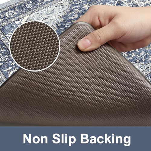 KIMODE Anti Fatigue Kitchen Mat, Cushioned Kitchen Mats for Floor 2 piece