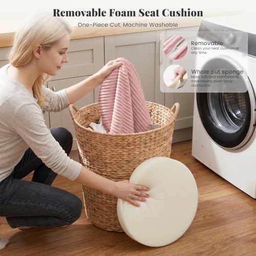 Homkdom Bean Bag Chairs for Adults, Giant Bean Bag Sofa with Back Support