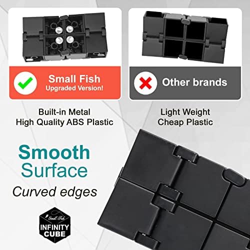 Infinity Cube Fidget Toys for Kids, Adults Anxiety Relief Items Fidget Cube (Pack of 2)