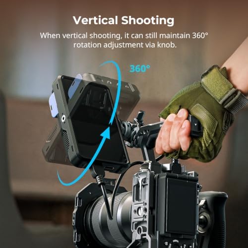 SMALLRIG Camera Monitor Mount with 3/8"-16 Locating Screw for ARRI