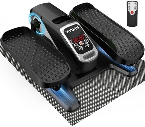 Under Desk Elliptical Leg Exerciser While Sitting for Seniors