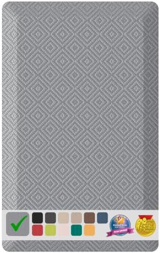 Ophanie Kitchen mats for Floor, Kitchen Rugs, 20x32 Anti Fatigue Cushioned Mat,Kitchen Rugs,Waterproof,Comfort Ergonomic Standing Mat for Office,Home,Sinkk with 99+ Pairs of Anti-Slip Bottom Ridges