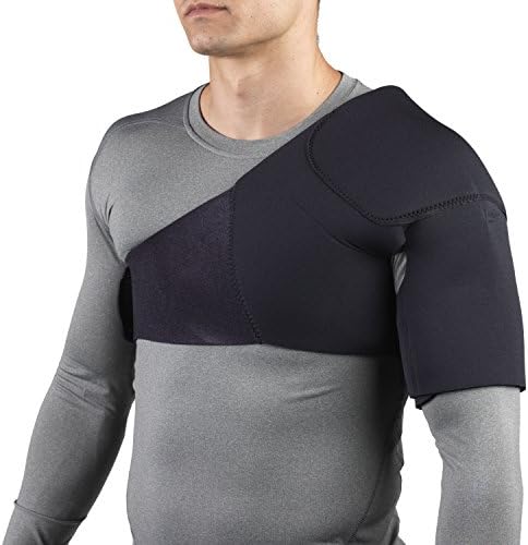OTC Shoulder Support, Brace and Post-Surgical Protector, Neoprene, Small