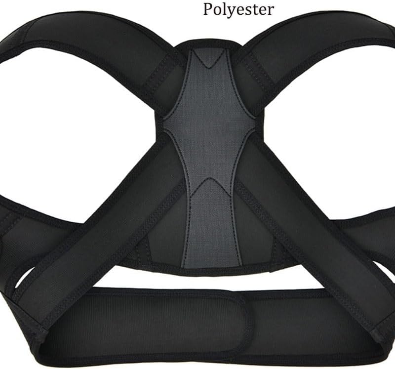 The Posture Correction Belt with Shoulder Opening Is Invisible Can Prevent Hunchback (D,XL)