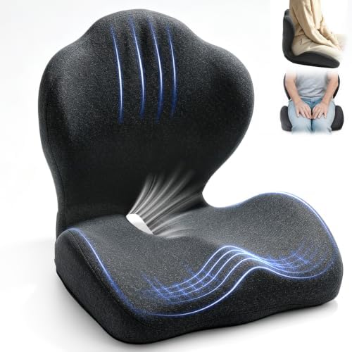 Ergonomic Memory Foam Seat Cushion for Office Chair,Car & Dining Chair