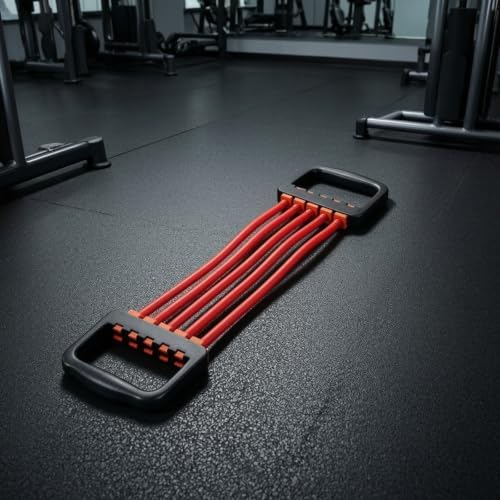 Upper Body Workout Equipment Ergonomic, Strength Training Expander with Buckles, Portable, for Warm