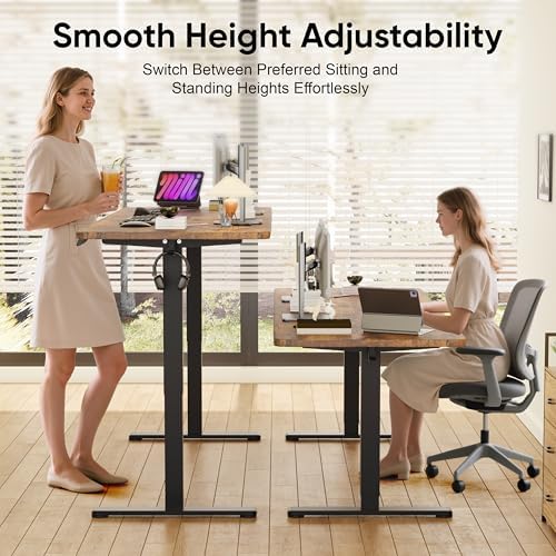 Monomi 79" Large Electric Standing Desk,Height Adjustable for Two-Person