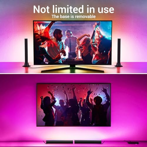 RGB Light Bar Music Sync RGB IC LED Lights Bars USB Powered Remote Control