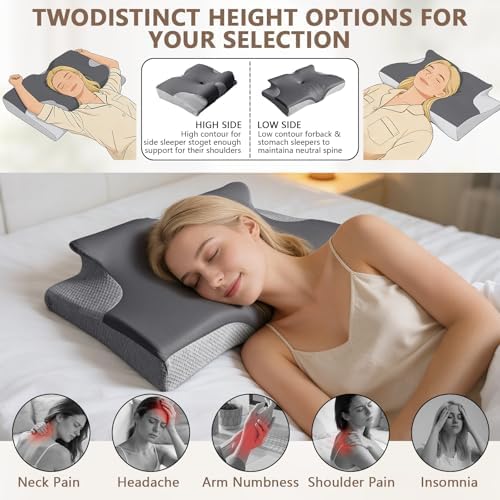 Contour Cervical Neck Pillow for Neck Pain Relief
