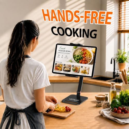 Urmust Dual Arm 18.5" Portable Monitor Stand with 360° Rotating D-M