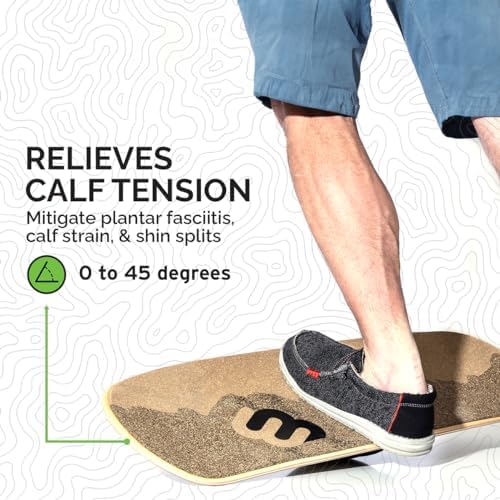 Whirly Board Wide Standing Desk Balance Board and Stabilizing Ring Companion