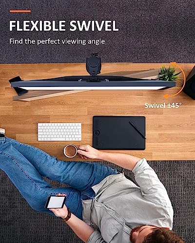 Suptek Single Monitor Mount, Adjustable Monitor Arm Desk Mount Stand for 1 / One Screen up to 32 inch Screen(MD9401)