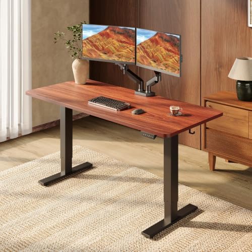 SANODESK 1'' Thick One-Piece 60 x 24'' Height Adjustable Standing Desk