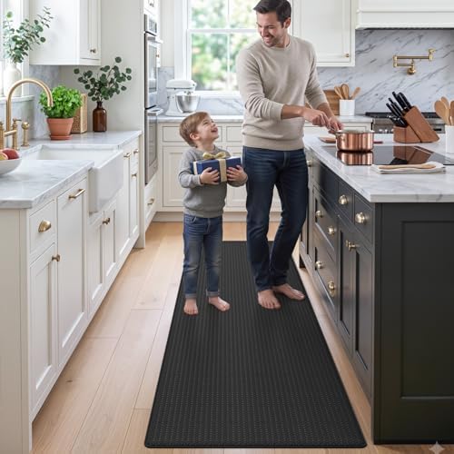 DEXI Kitchen Floor Mats Cushioned Anti Fatigue, 23x59 Non Slip Runner Rug