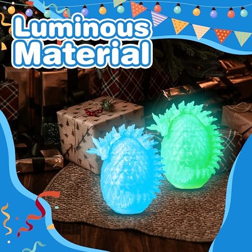 24pcs 3D Printed Dragon Eggs, Articulated Fidget Toys