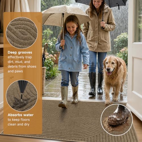 Kitchen Rug Sets 2 Piece and Front Door Mat