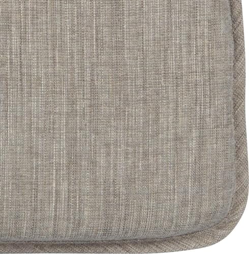 Klear Vu Raindrop The Gripper Non Slip Chair Cushions, Soft & Comfortable Seat Pad, Sitting Pillow for Kitchen, Dining or Office, 8 Count (Pack of 1), Salinger Gray
