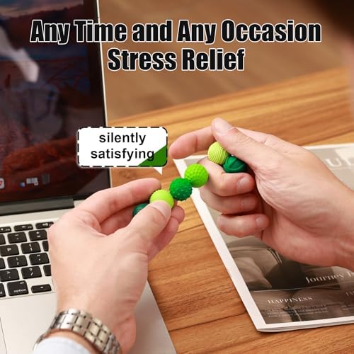 Magnetic Fidget Balls, 6 Pack Silicone Sensory Toys for Adults & Teens