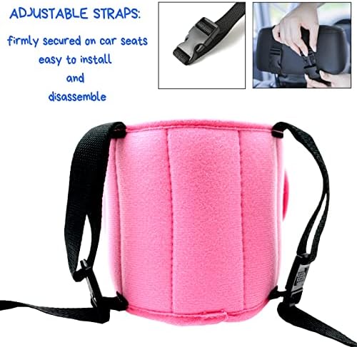 Car Seat Head Support for Child,Adjustable Headband Strap,Head Support Band