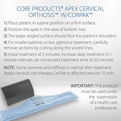 Core Products Apex Cervical Orthosis w/Cervical Soft Comfort CorPak Kit