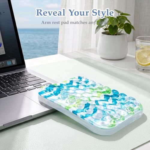 Ospelelf Elbow Wrist Rest Pad for Desk, Gel Arm Rest Pad Support for Office