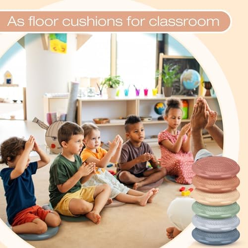 Amylove Wiggle Seat Inflated Wobble Cushion for Sensory Kid