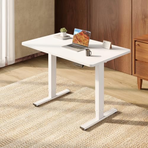 SANODESK One-Piece 40 x 24'' Electric Height Adjustable Standing Desk