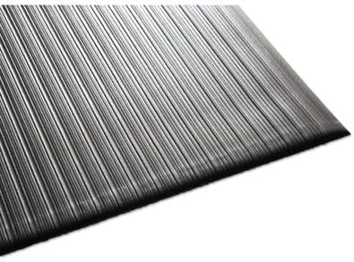 Guardian Air Step Anti-Fatigue Floor Mat, Vinyl, 2'x3', Black, Reduces fatigue and discomfort, Can be easily cut to fit any space