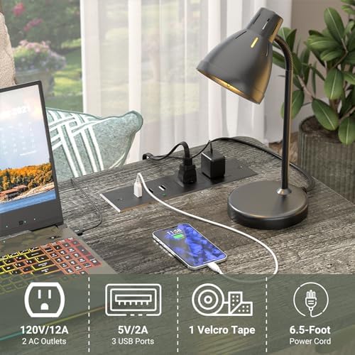 39" Height Adjustable Standing Desk with Power Outlets - Manual Rolling Stand Up Desk with Wheels Small Portable Computer Desk Mobile Laptop Table with Storage Shelves for Home Office, Grey Oak