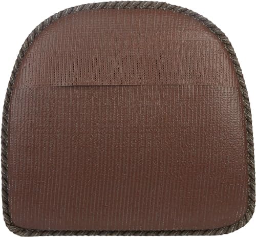 Klear Vu Raindrop The Gripper Non Slip Chair Cushions, Soft & Comfortable Seat Pad, Sitting Pillow for Kitchen, Dining or Office, 8 Count (Pack of 1), 06 Taupe