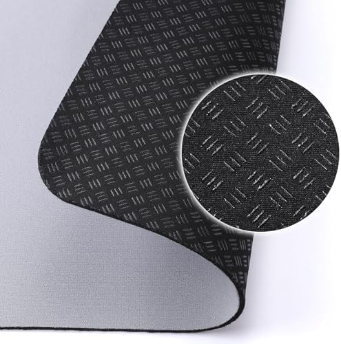TOBWOLF Non-Slip Workout Mat for Ellipse Leg Exerciser, Ellipse Machine Mat, Exercise Mat for Under Desk Ellipticals, Suitable for Electric Seated Foot Pedal Exerciser, Stability & Floor Protection