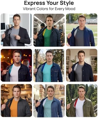RNEMP® 1/8" Ultra-Slim Invisible Posture Corrector For Men, High-Airflow Breathable Fabric Upper Back Brace Posture Corrector Under Shirt For Gen Z Professionals,Business Meetings & Date Night